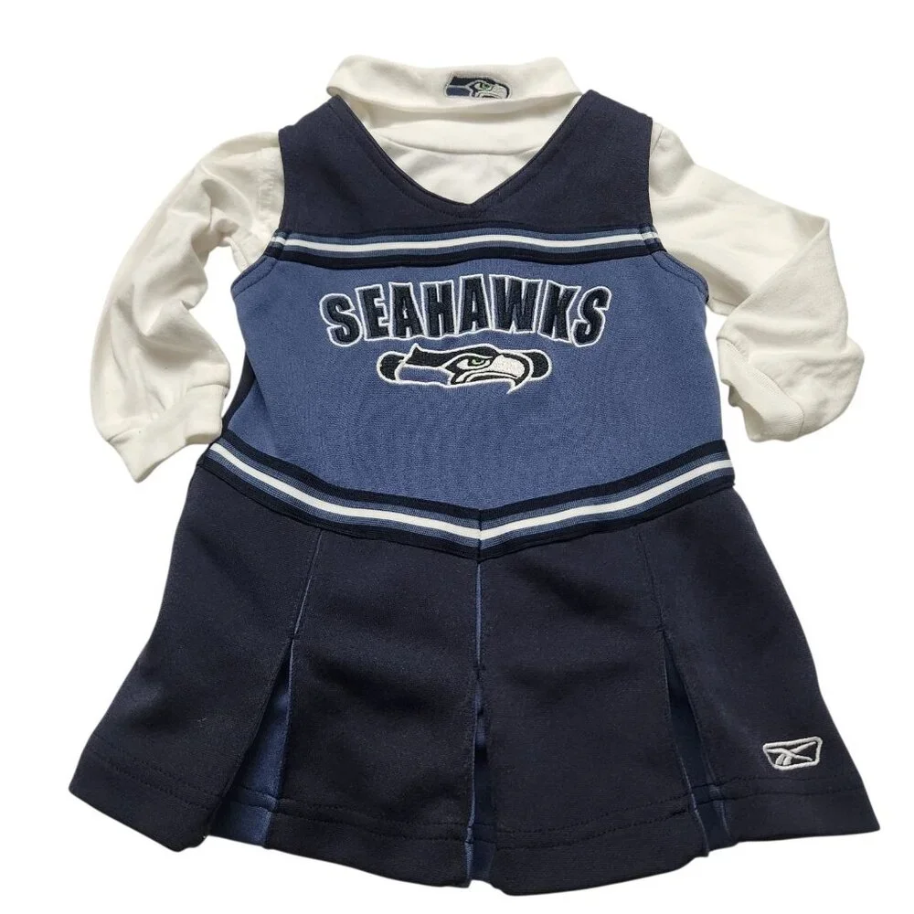 Seattle Seahawks Toddler Cheer Jumper Size 12 Months