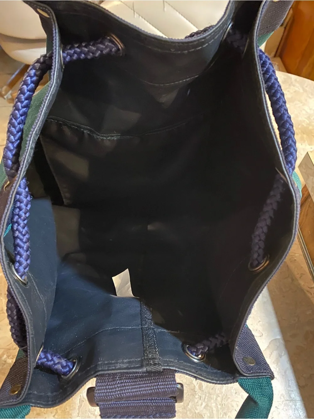 Sebago drawstring backpack