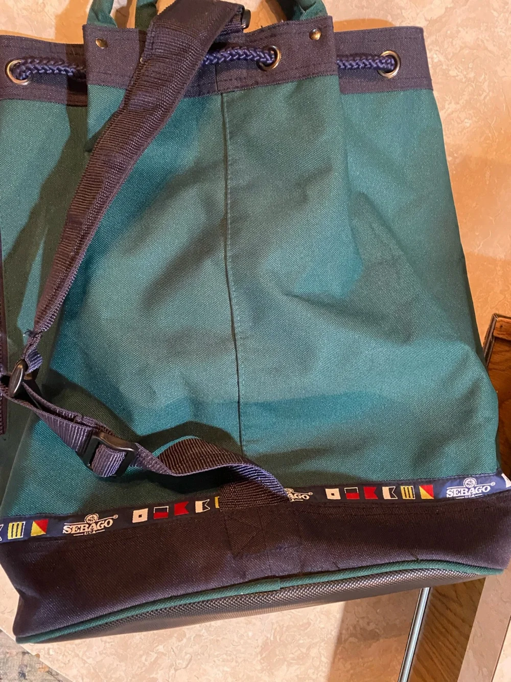 Sebago drawstring backpack
