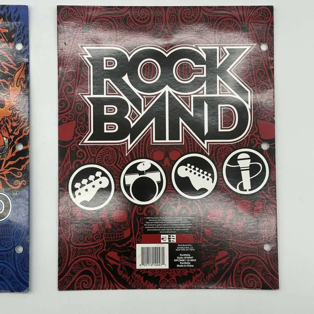 Rock Band set rock