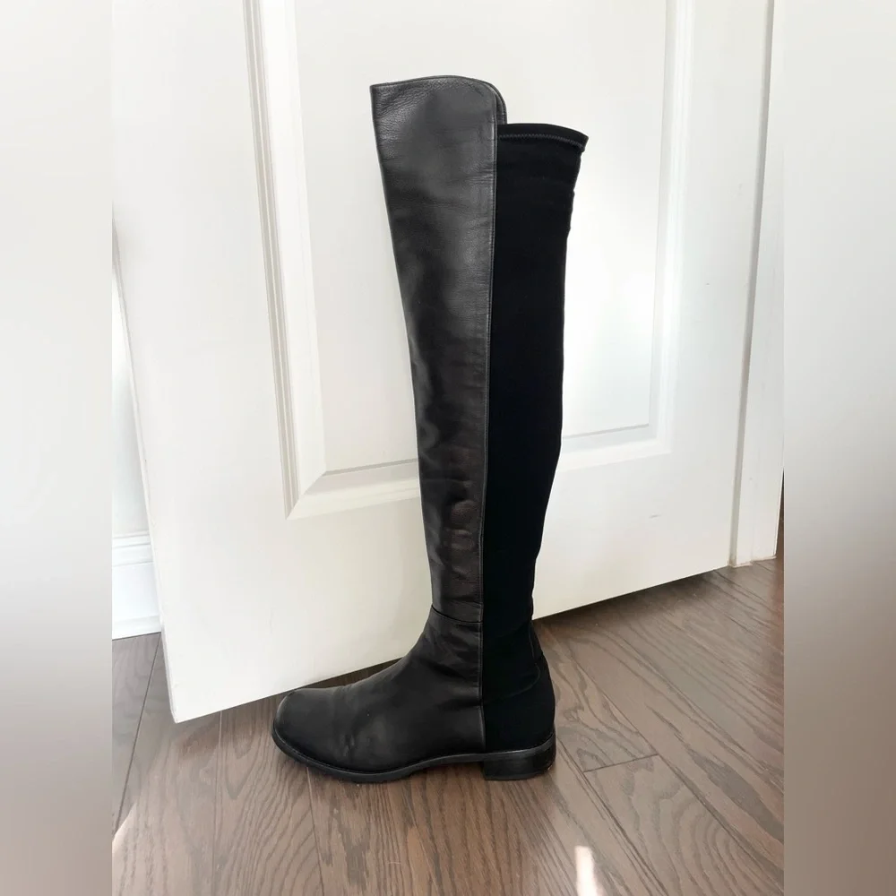 Stuart Weitzman some leather