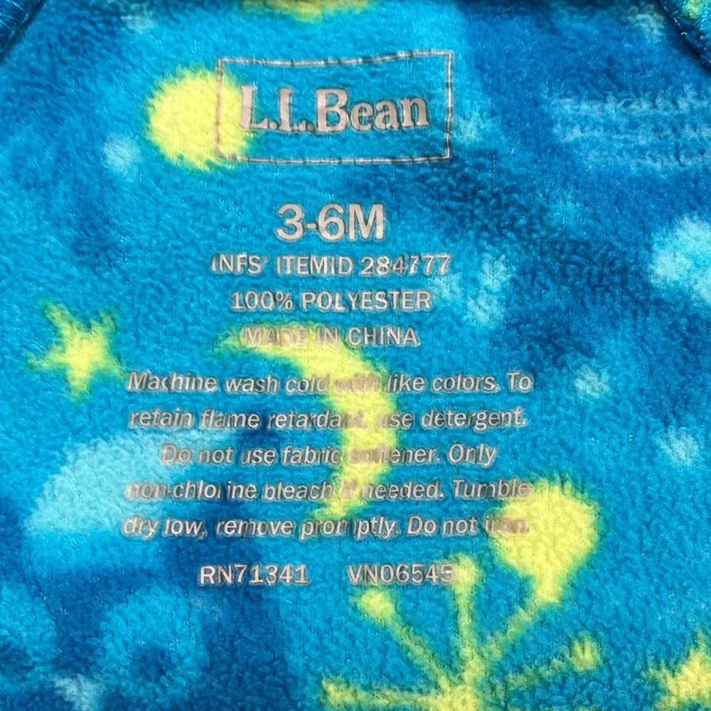 L.L. Bean bean fleece