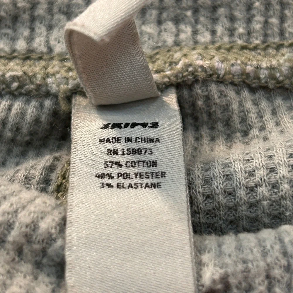 SKIMS cotton waffle