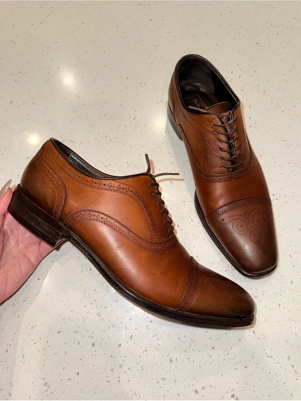 To Boot polished leather