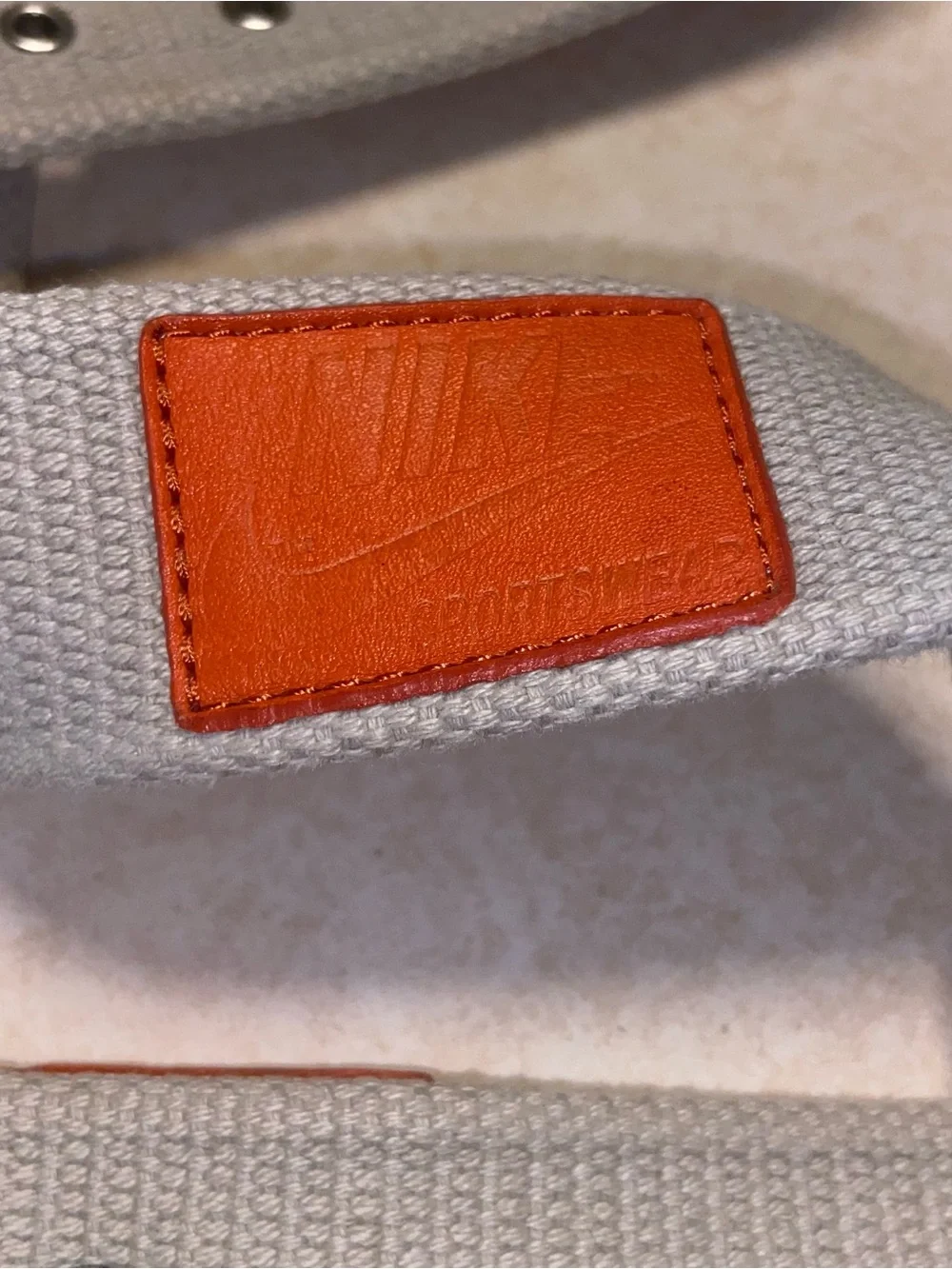 Nike vintage belt