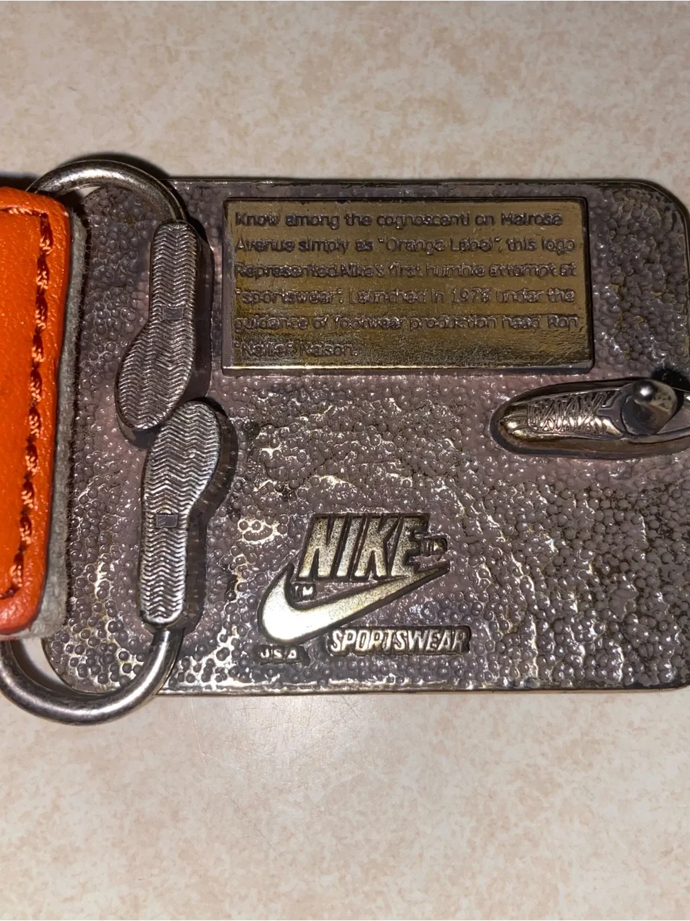 Nike vintage belt