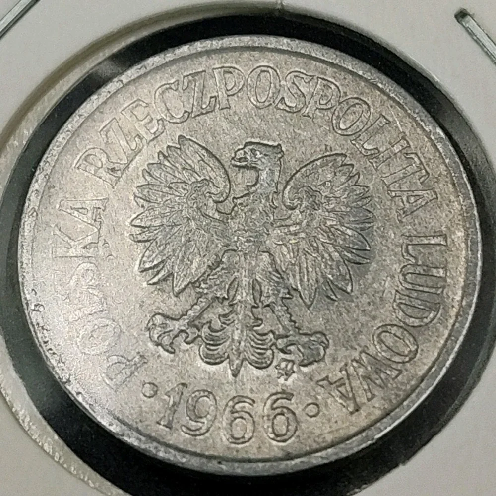 1966 Poland 10 Groszy coin Rare Great Condition‎ ANTQ VTG MONEY SEE BR1.1GA4027