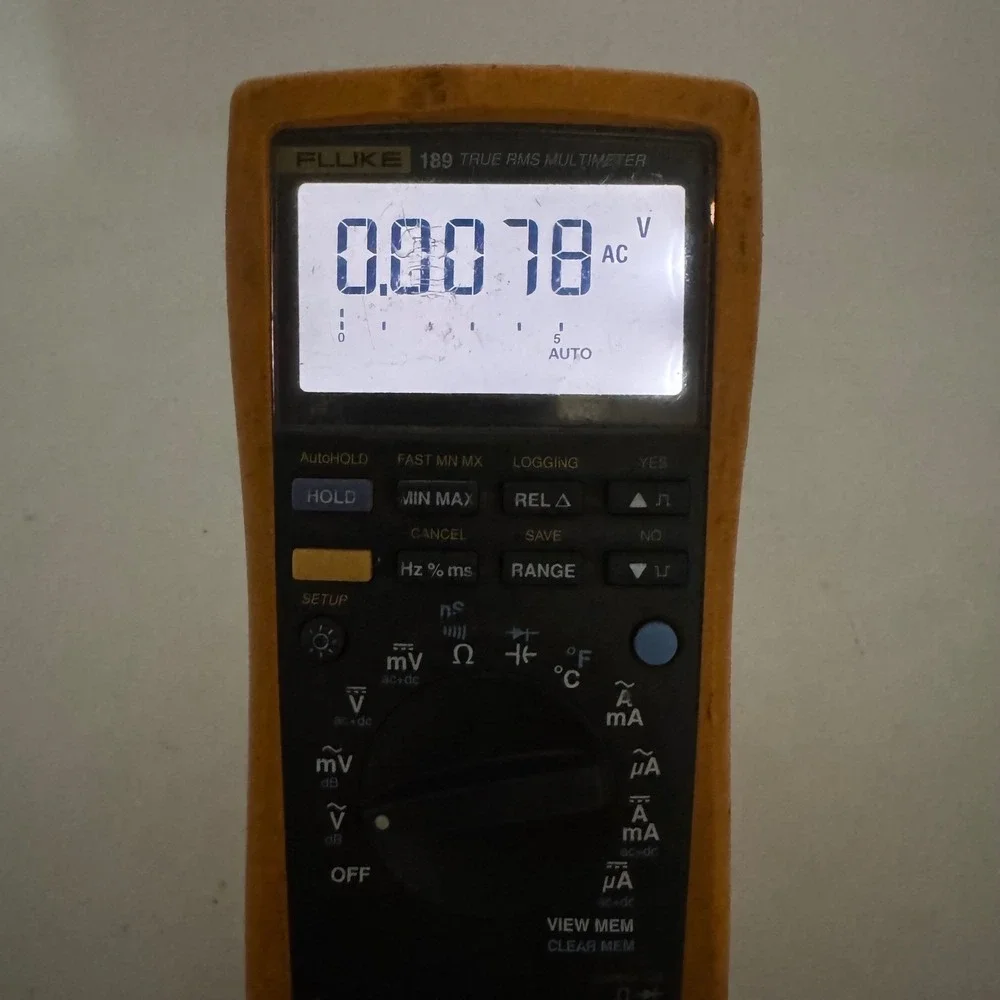Fluke 189 true
