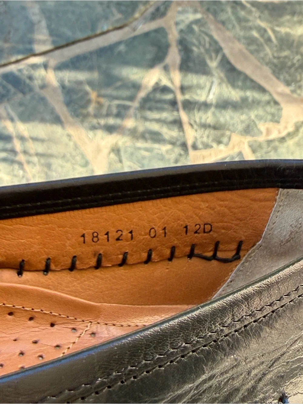 Florsheim polished black