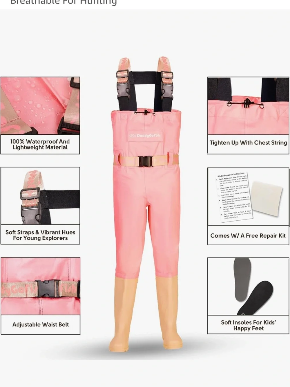 Daddygofish days wader new