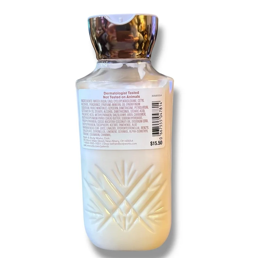 Bath & Body Works key sophisticated ingredients