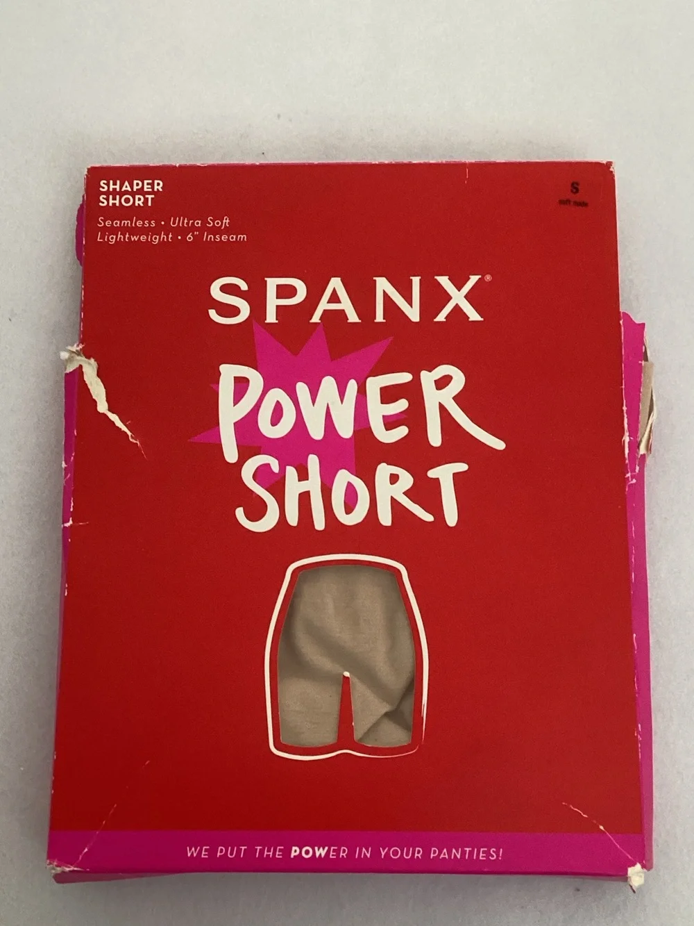 SPANX Power Short Seamless Shaper - Soft Nude