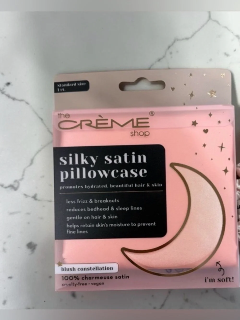 The‎ Crème Shop Silky Satin Pillowcase