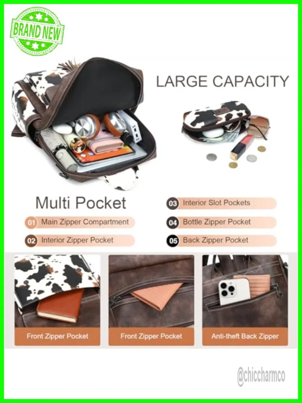 N/A stylish backpack