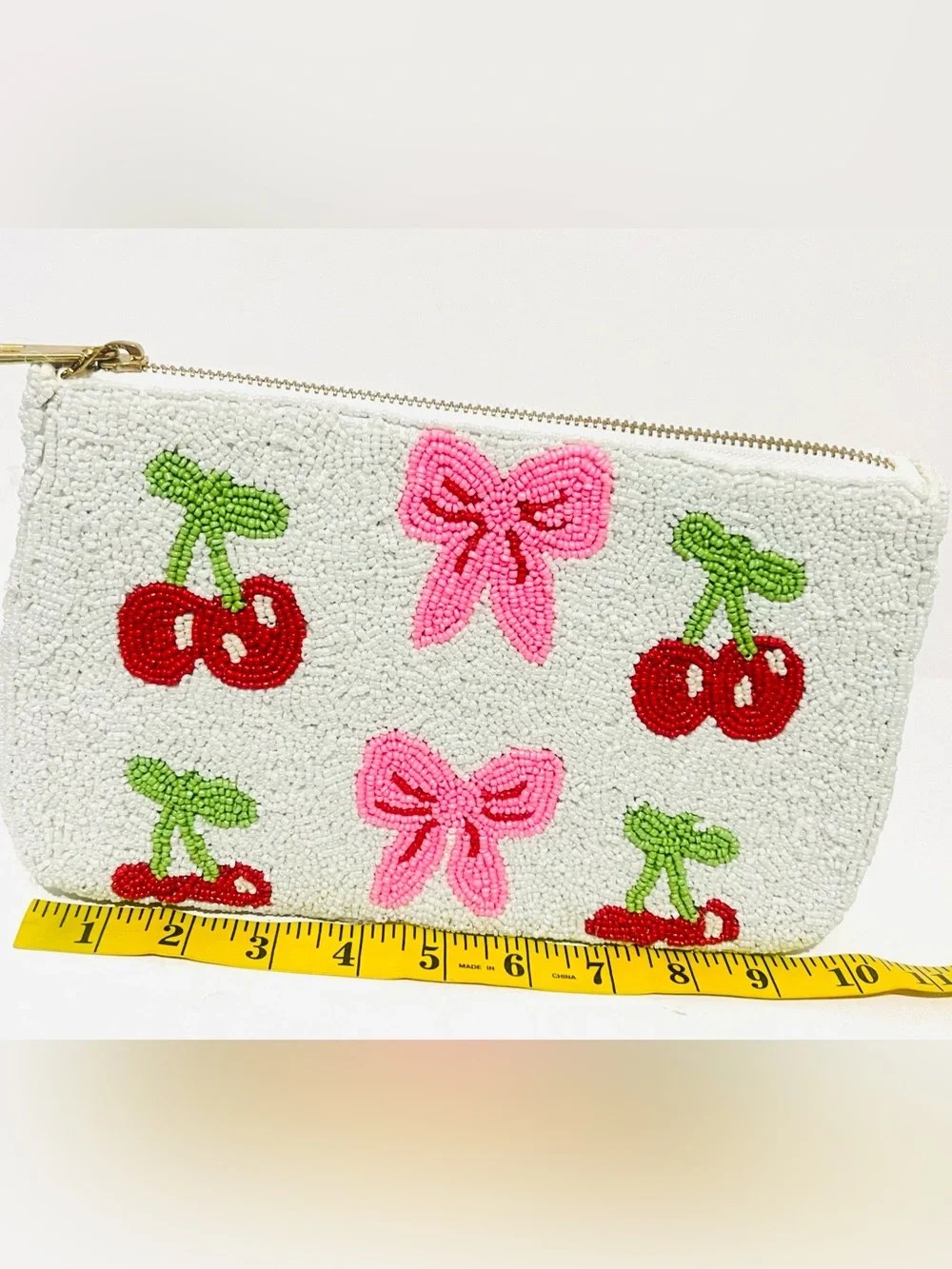 Wildfox beaded pouch