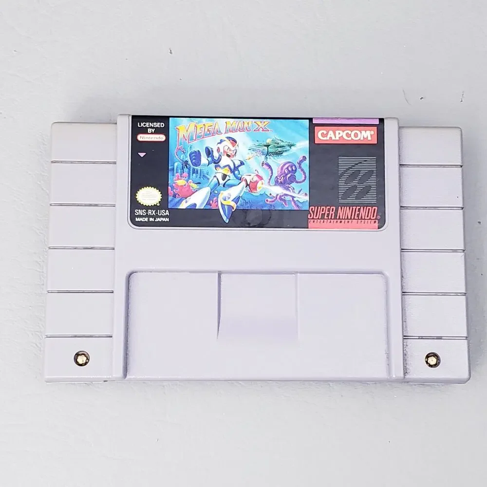 Mega Man X SNES Super Nintendo Game Cartridge Only Authentic