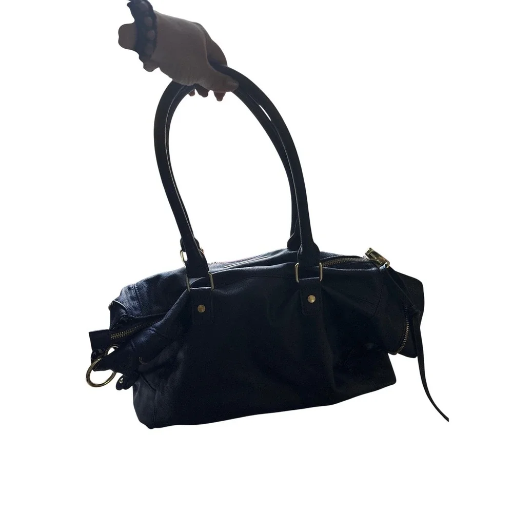 Steve Madden panels leather dual
