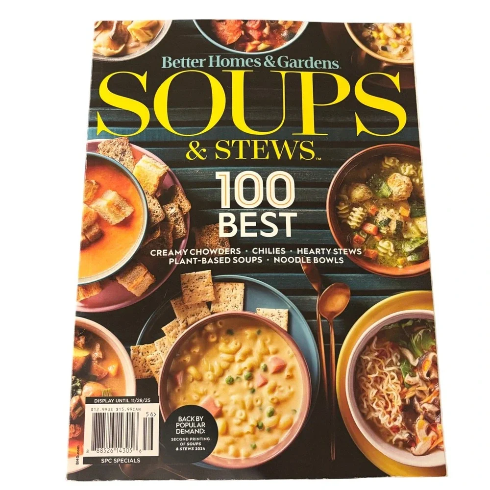 Better Homes & Gardens Soups & Stews 100‎ Best | 2024 Magazine