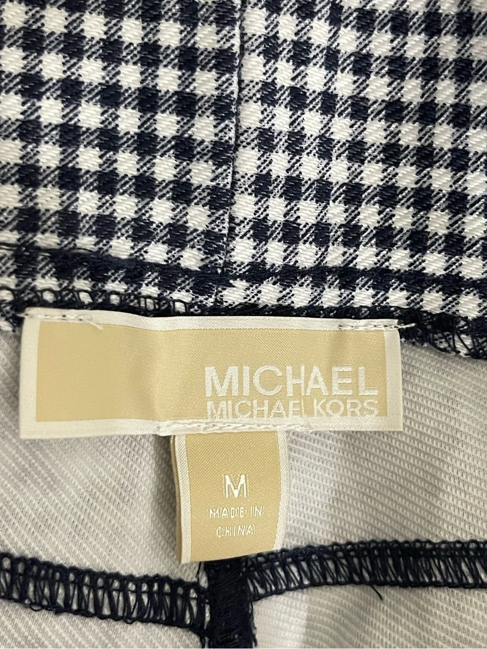 Michael Kors classic gingham