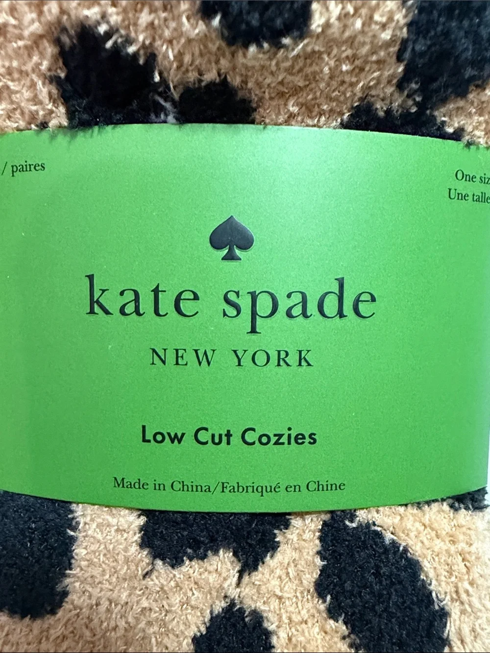 kate spade fuzzy ankle