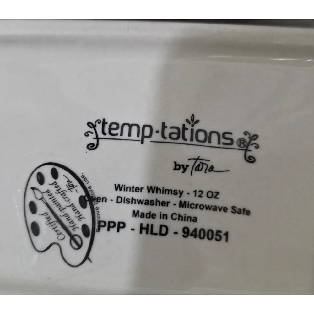 Temptations stoneware winter
