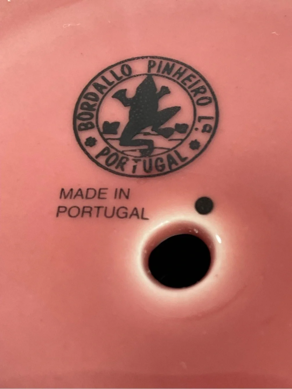 Bordallo Pinheiro majolica size