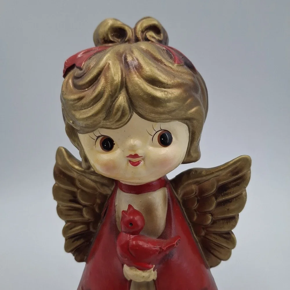 Cardinal vtg christmas