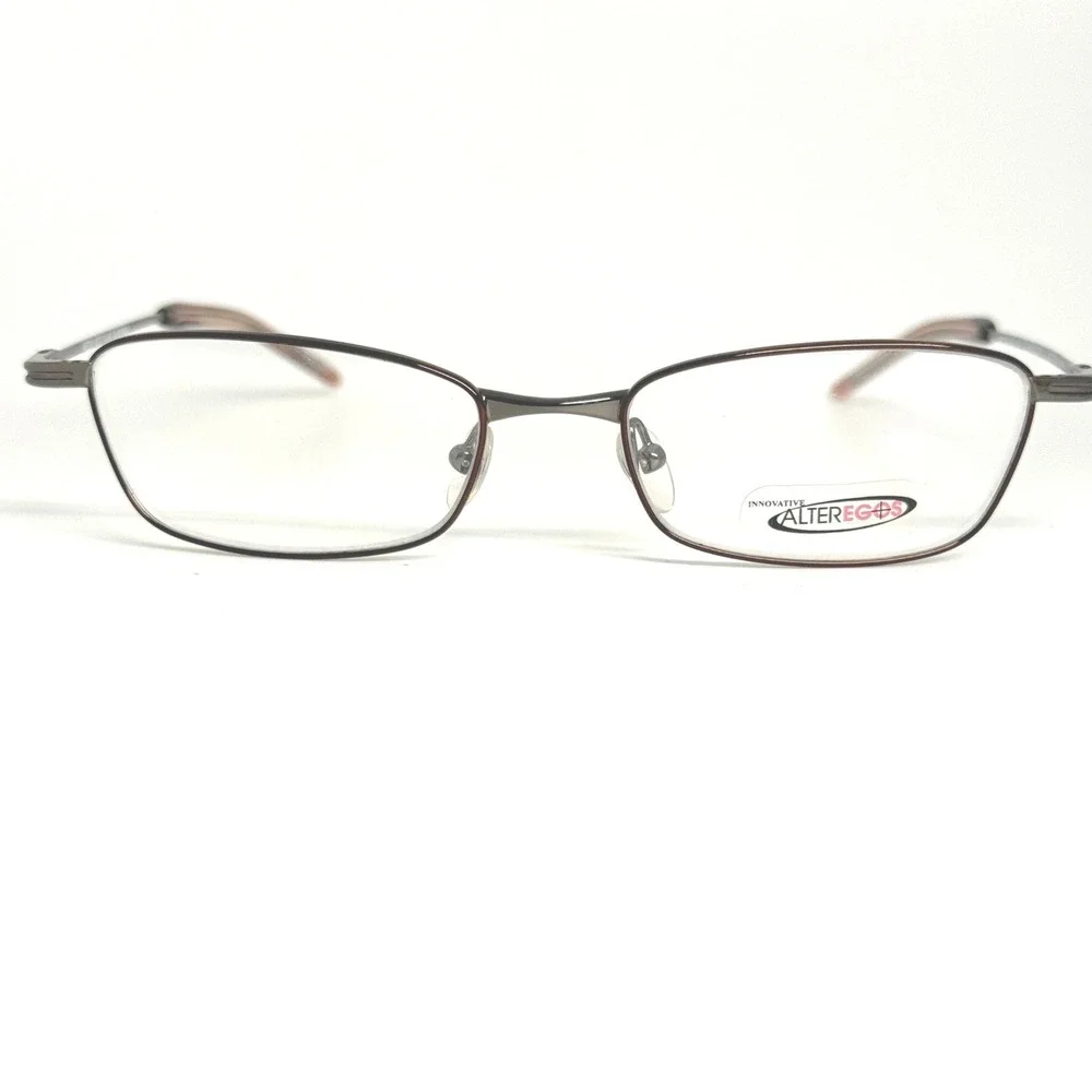 Innovative‎ AlterEgos IAE206 Gunmetal Wine Eyeglasses Frames 51-17-140