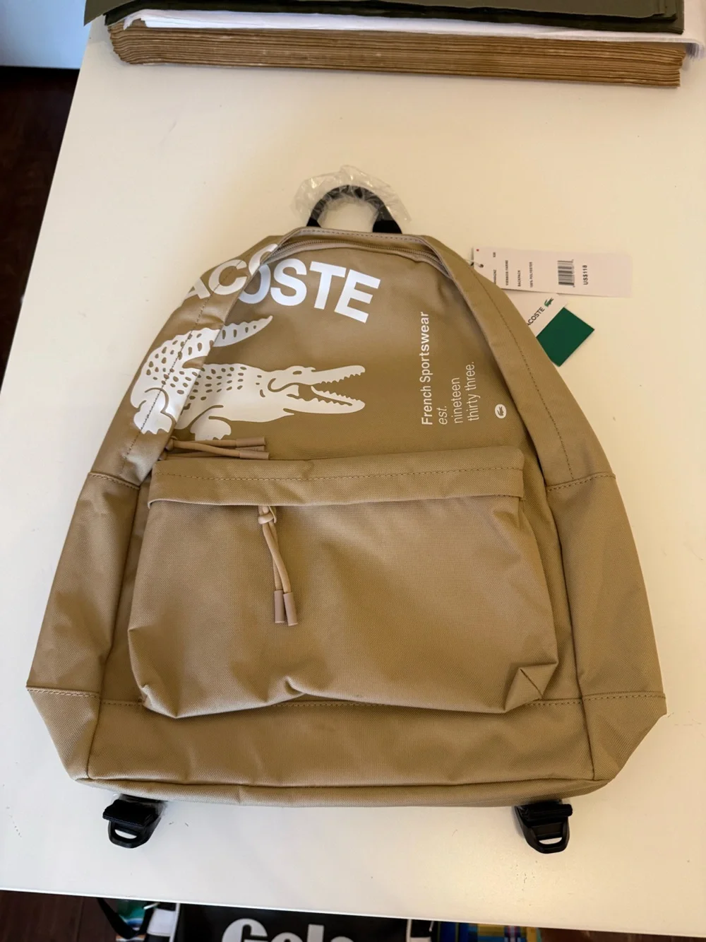 Lacoste compact backpack
