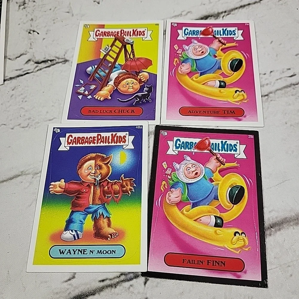 2016 Garbage Pail Kids‎ Topps Lot Of 9 Cards 6 Stickers 15 Total Lot