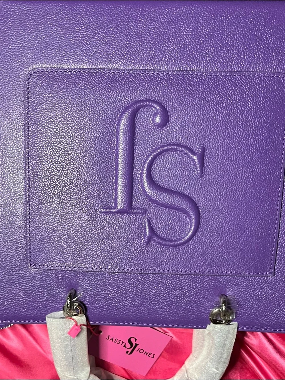Sassy Jones structured satchel