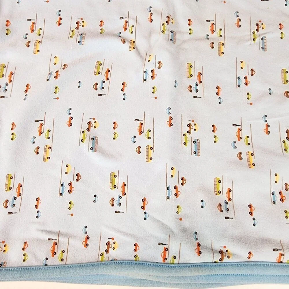 Baby Boy Gymboree Cars Bus Vehicle Blanket Beep Mr. Lovebug