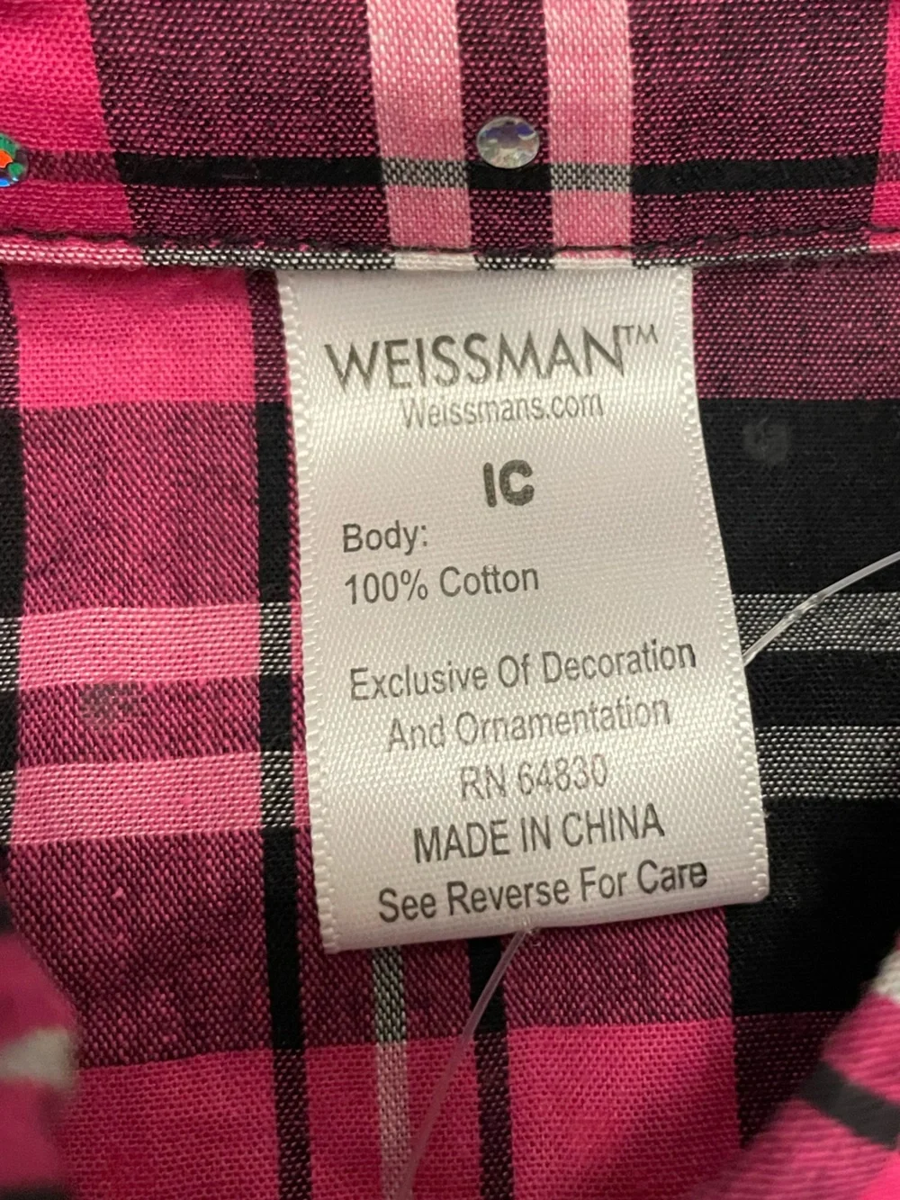 Weissman sleeveless pink