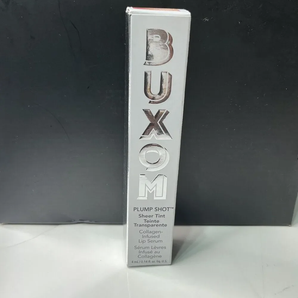 Buxom Plump Shot Sheer Tint Collagen-Infused Lip Serum 4mL Get Naked