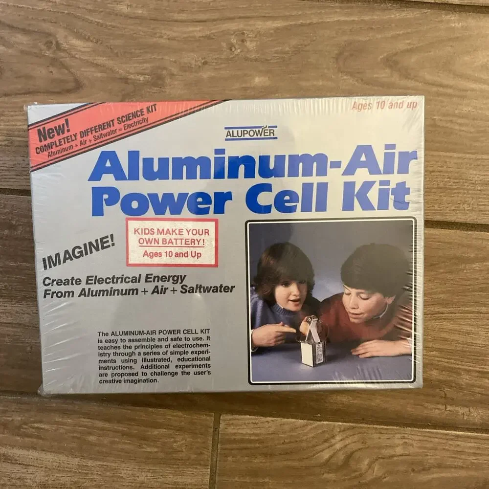 Aluminum-Air Power Cell Kit Alupower (1987) New Sealed