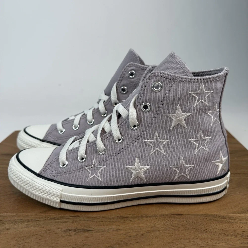 New Big Kids Converse Chuck Taylor All Star High‎ 'Starry' Sneaker Sz 6 Y