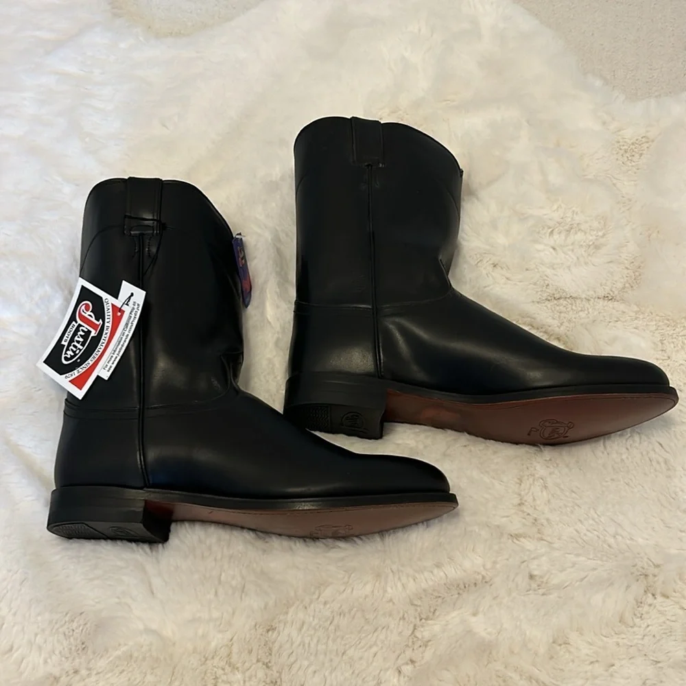 Justin Boots when visible