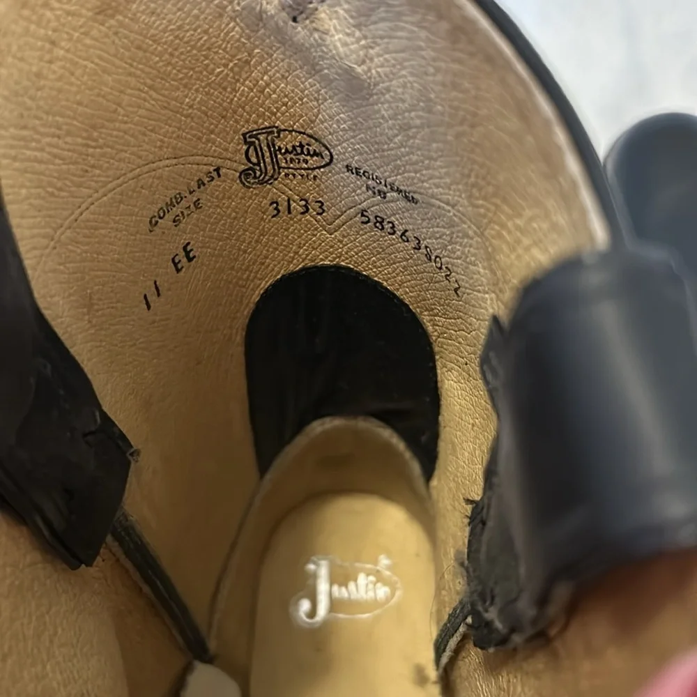 Justin Boots some areas