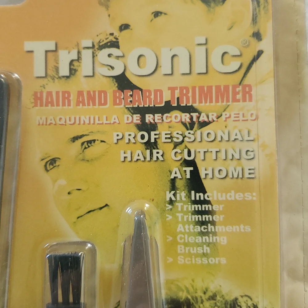 Trisonic unopened packaging beard