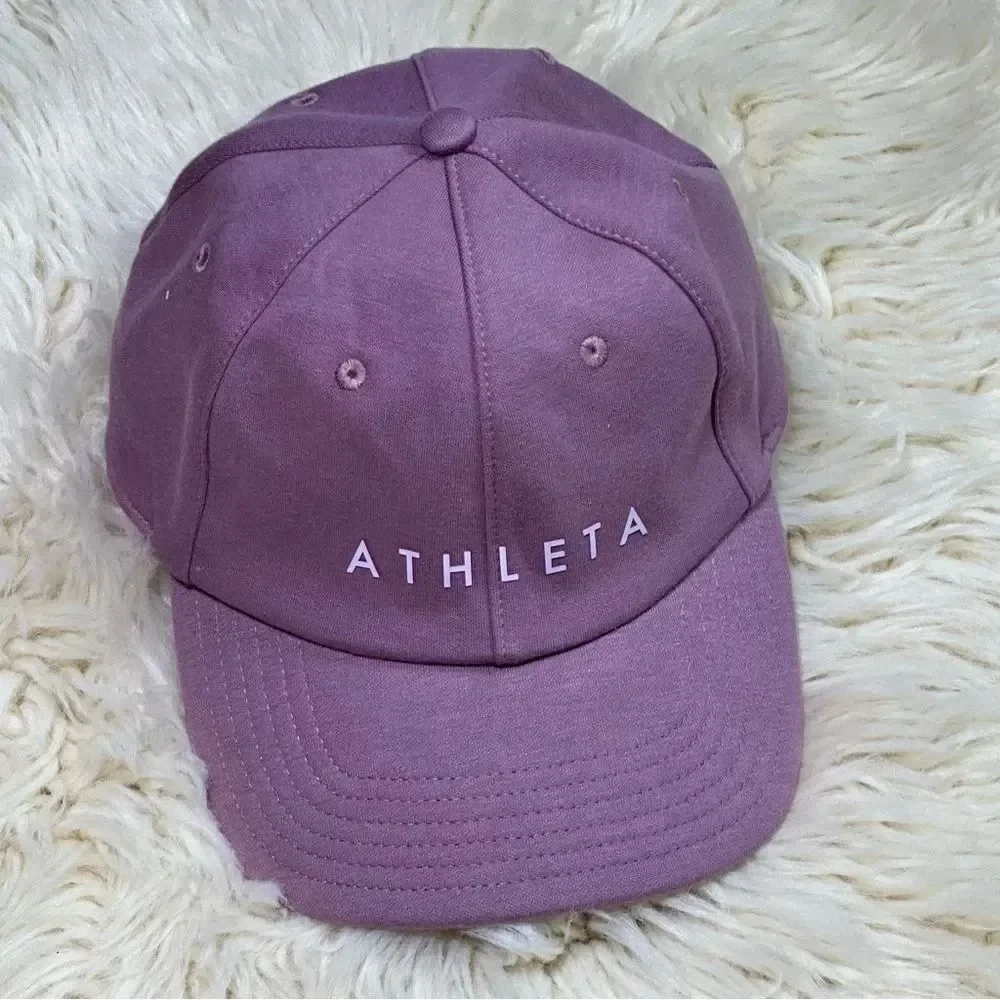 Athleta Women’s Purple Baseball Cap Adjustable Logo Hat