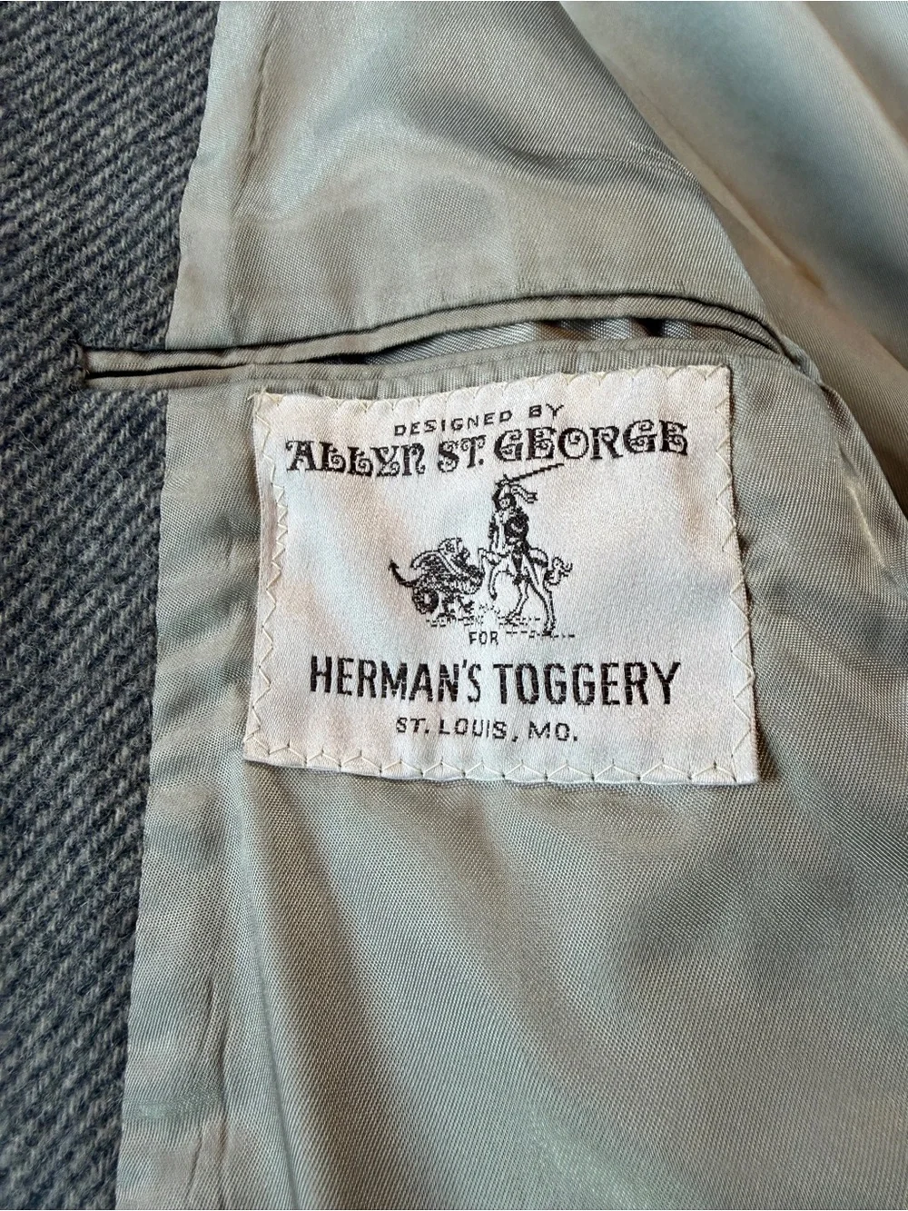 Allen St. George tailored men