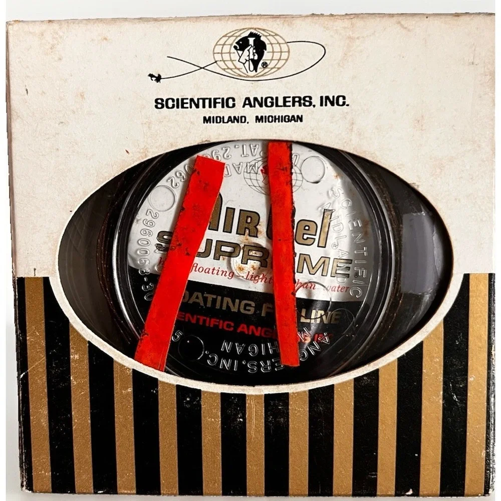 Vintage Scientific‎ Anglers Air Cel Supreme WF-6-F Fly Line w/ Box
