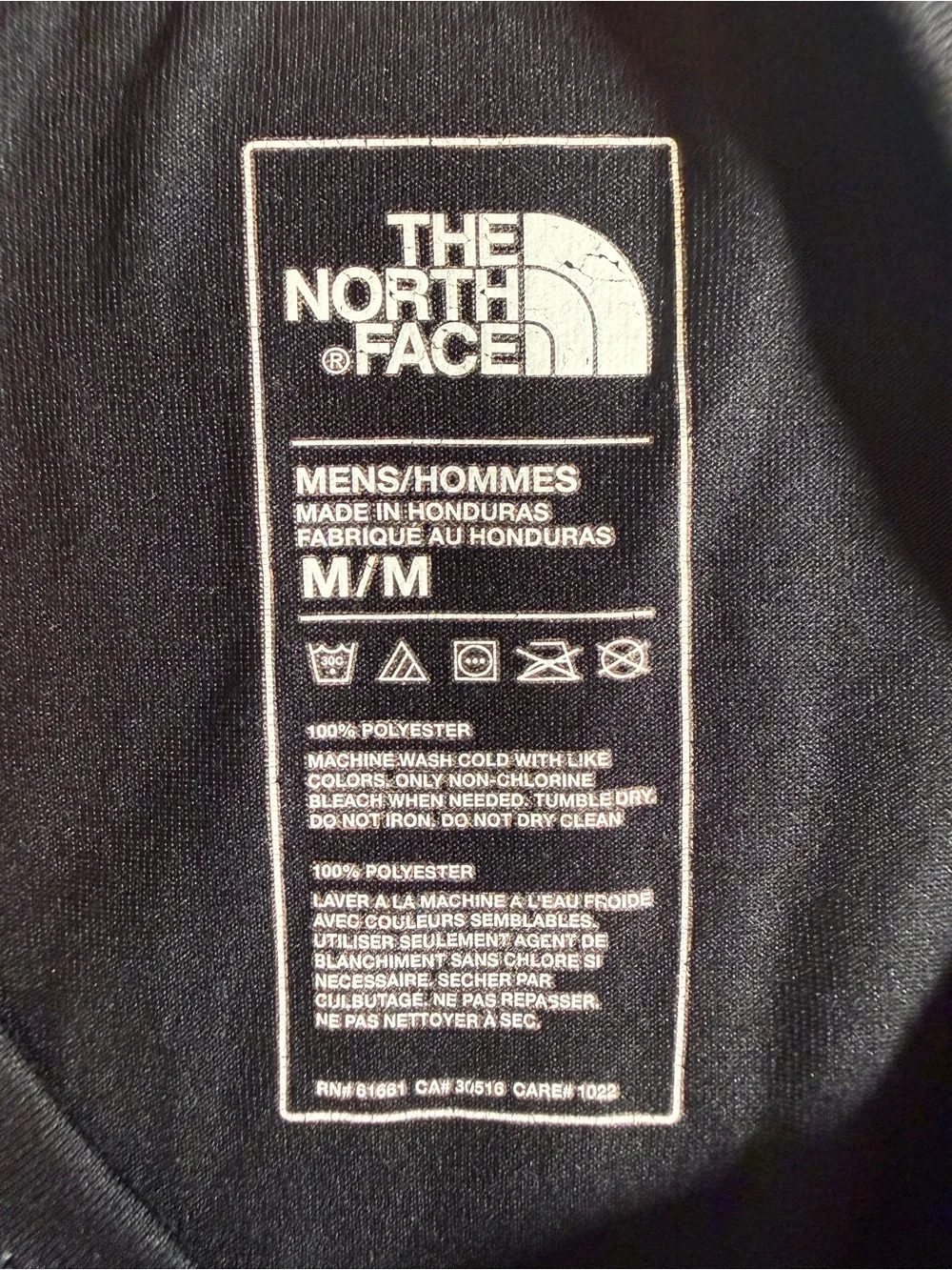 The North Face black short
