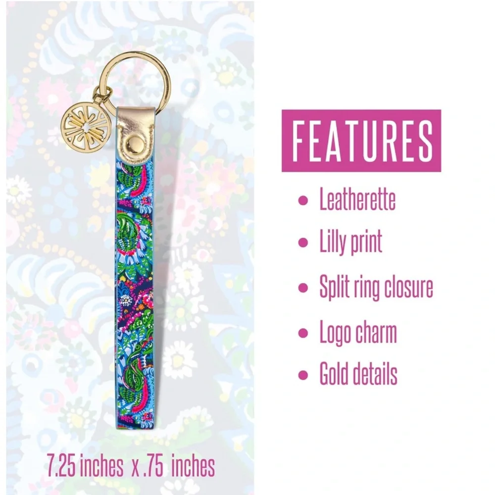 Lilly Pulitzer cute keychain