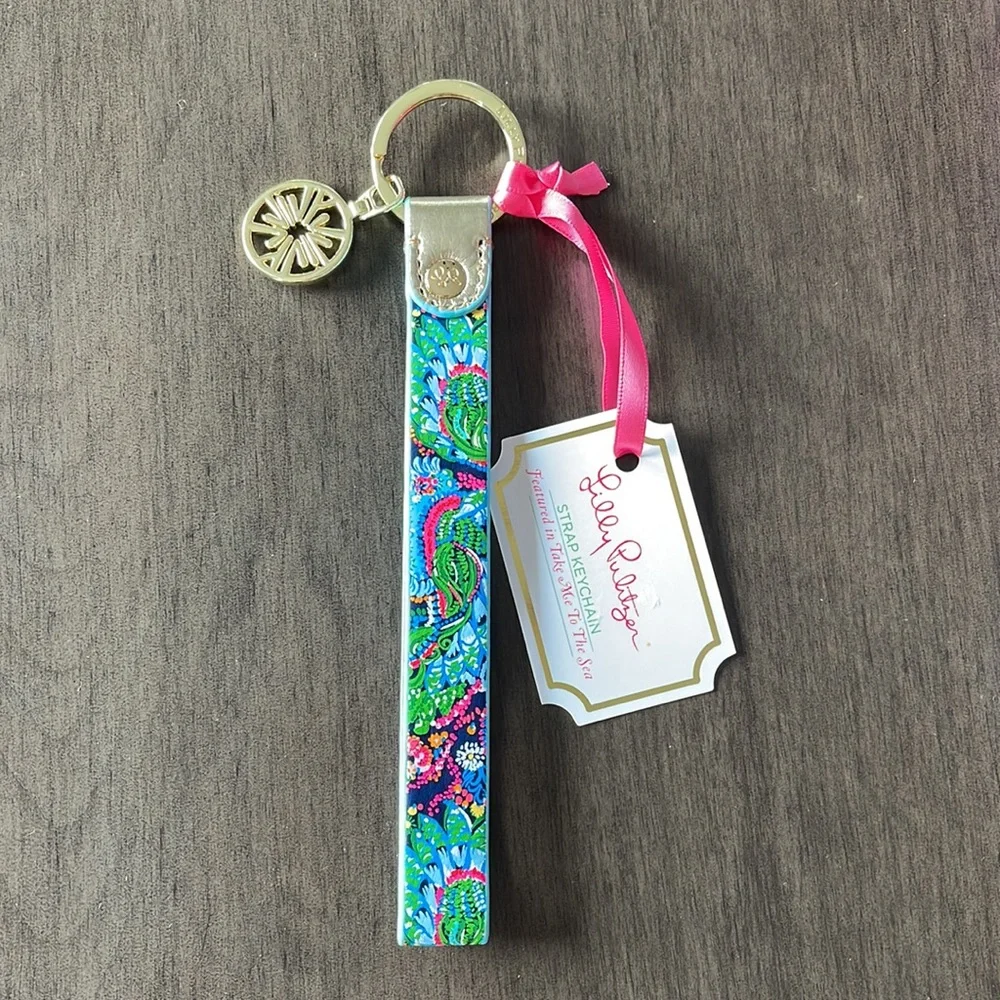 Lilly Pulitzer cute keychain