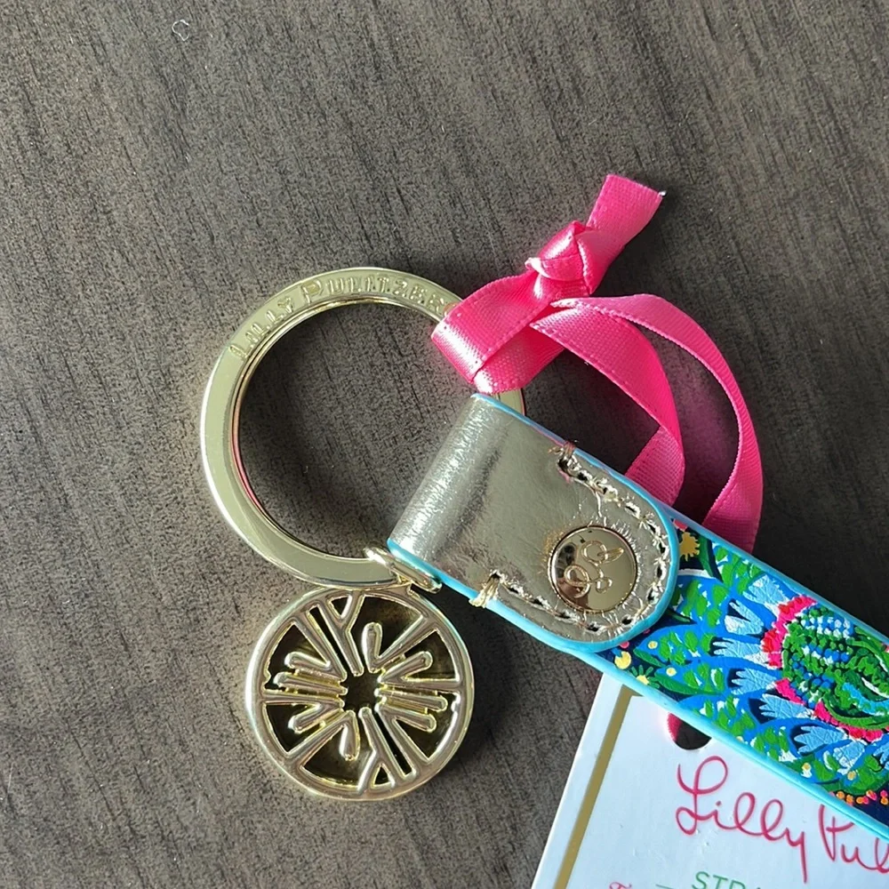 Lilly Pulitzer cute keychain