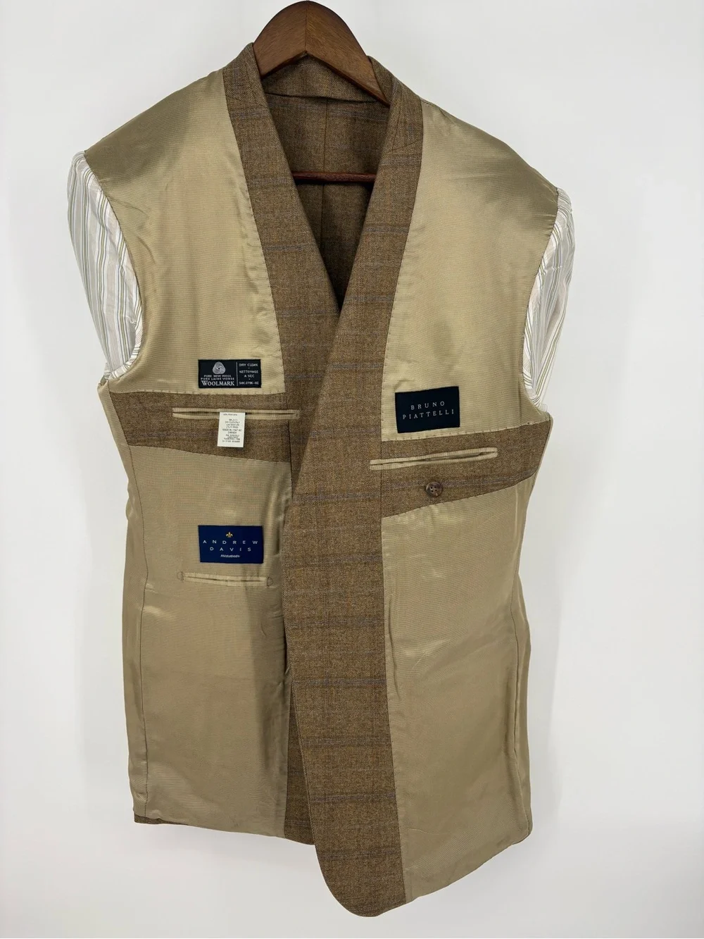 Coppley brown plaid