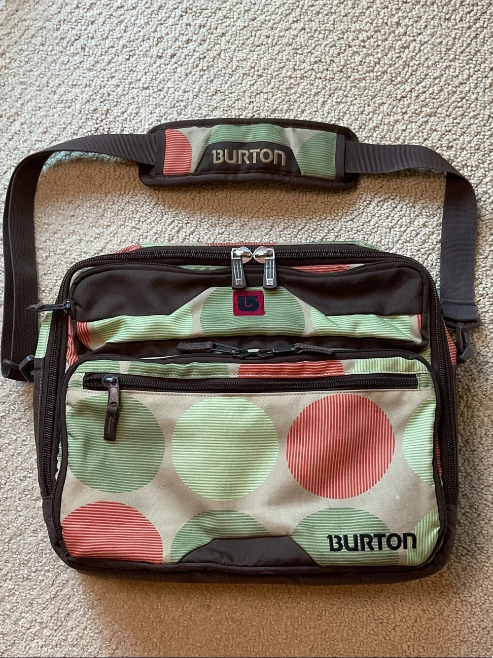 Vintage Burton Laptop Shoulder Bag