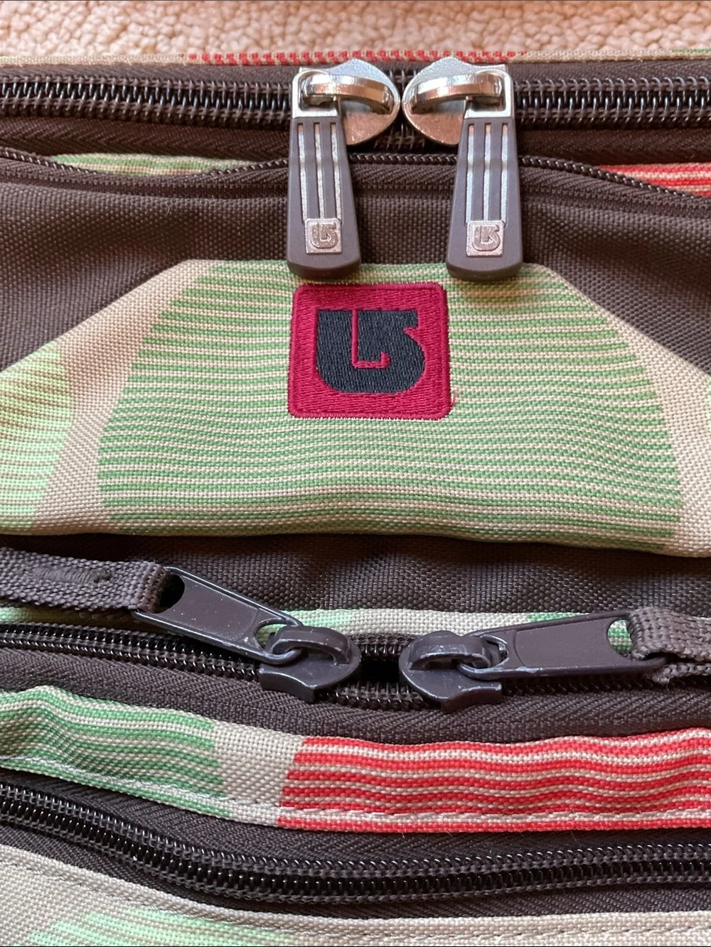 Burton brown laptop