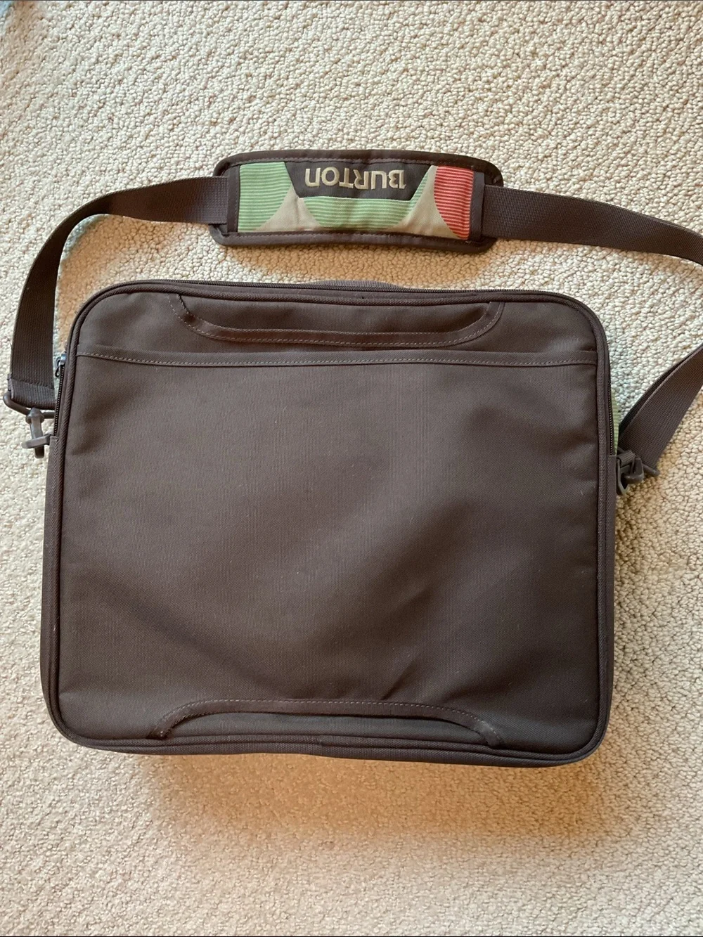 Burton brown laptop
